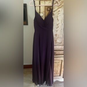 Azazie Elegant Purple Evening Dress - Bridesmaid Dress
